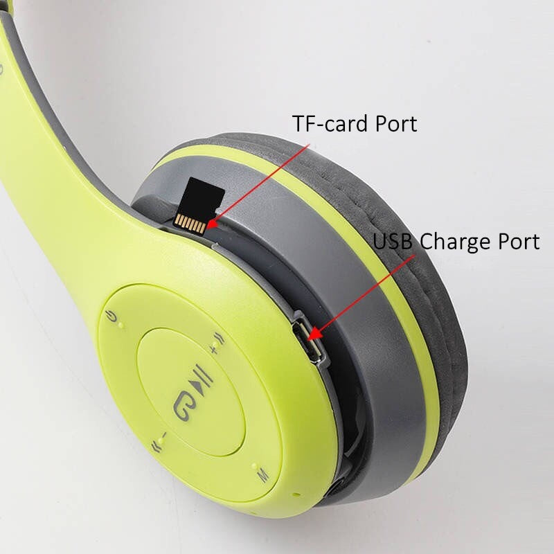 Wireless Foldable Stereo Headset