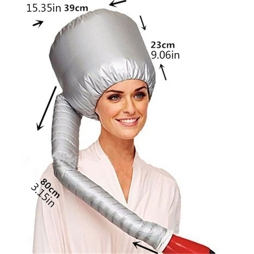 Portable Hair Drying Cap Bonnet Hood - beautyscout
