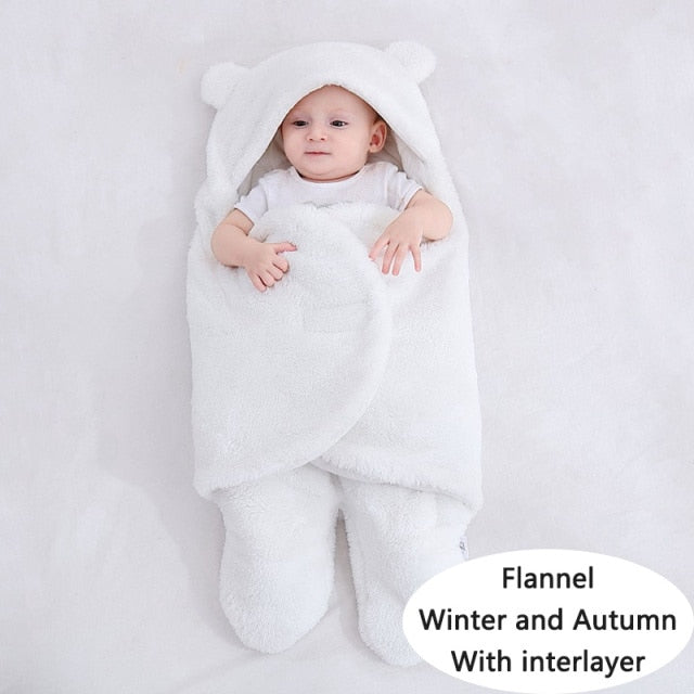 Soft Newborn Baby Wrap Blankets