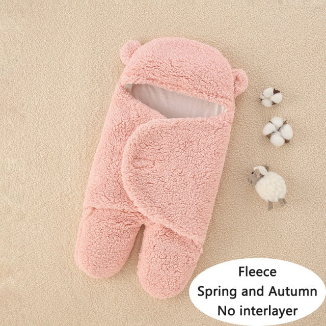 Soft Newborn Baby Wrap Blankets