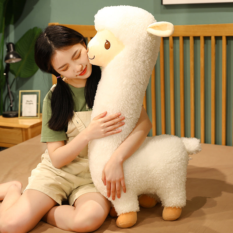 Giant Lovely Alpaca Toy & Pillow - beautyscout