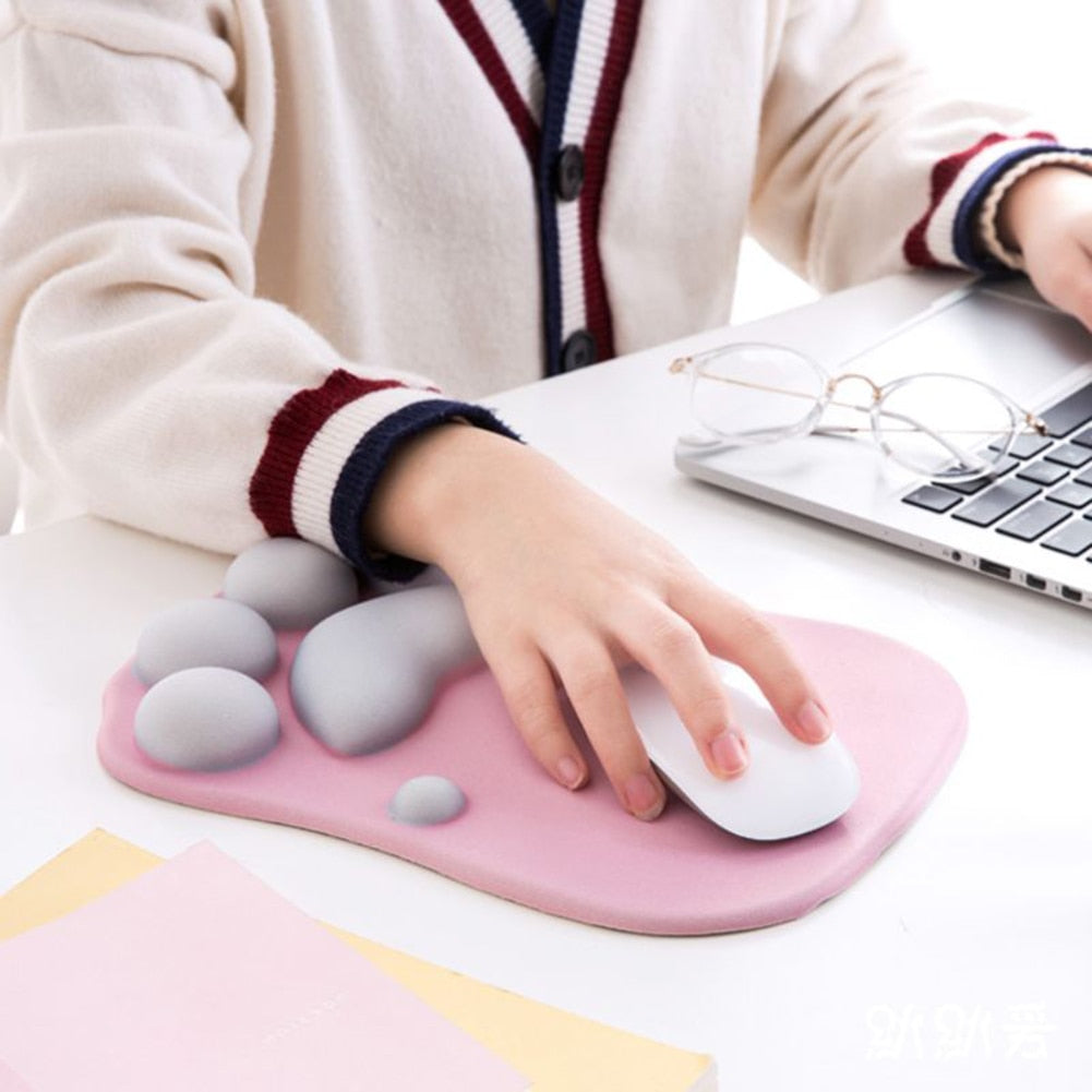 Cute Cat Paw Computer Mouse Pad - beautyscout