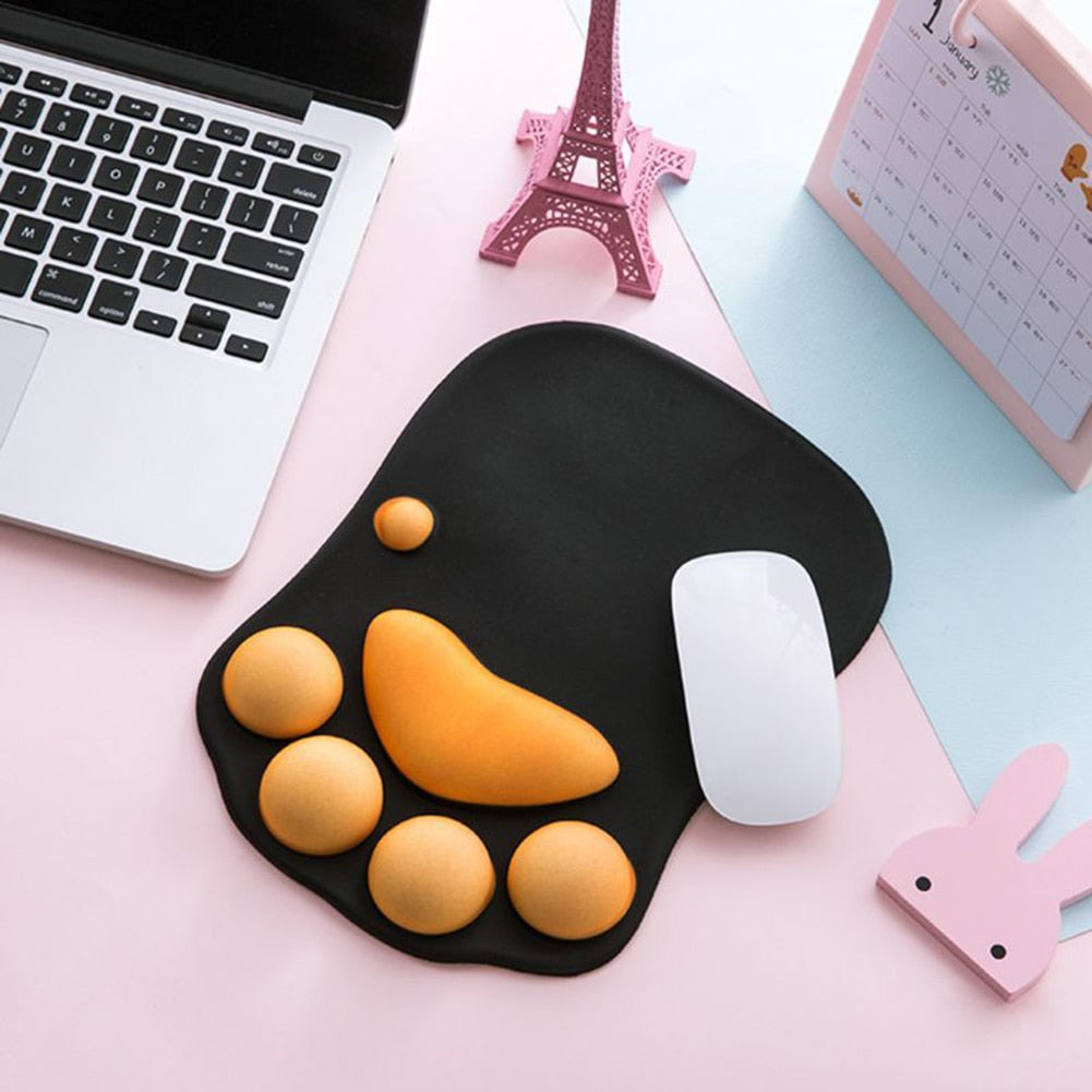 Cute Cat Paw Computer Mouse Pad - beautyscout