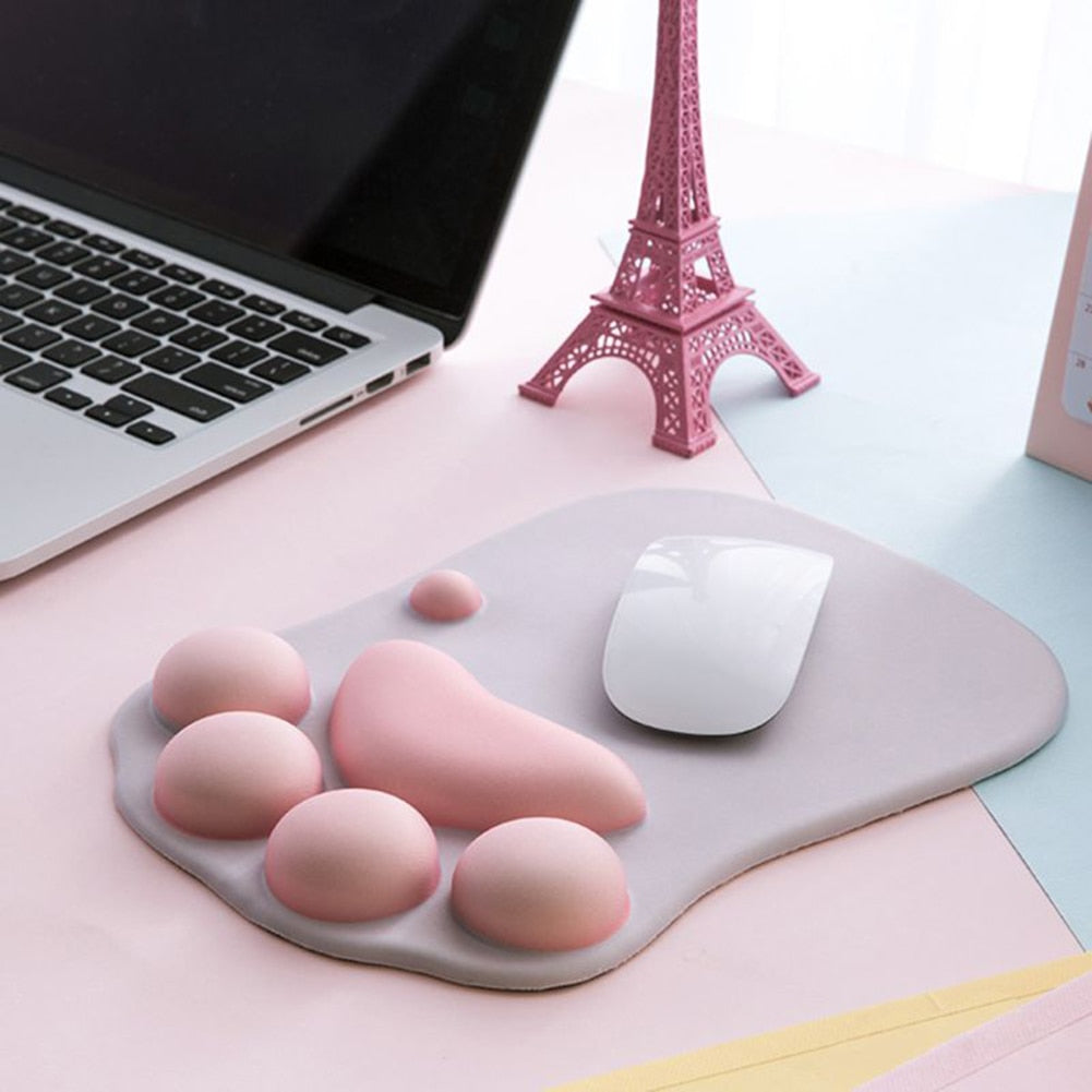 Cute Cat Paw Computer Mouse Pad - beautyscout