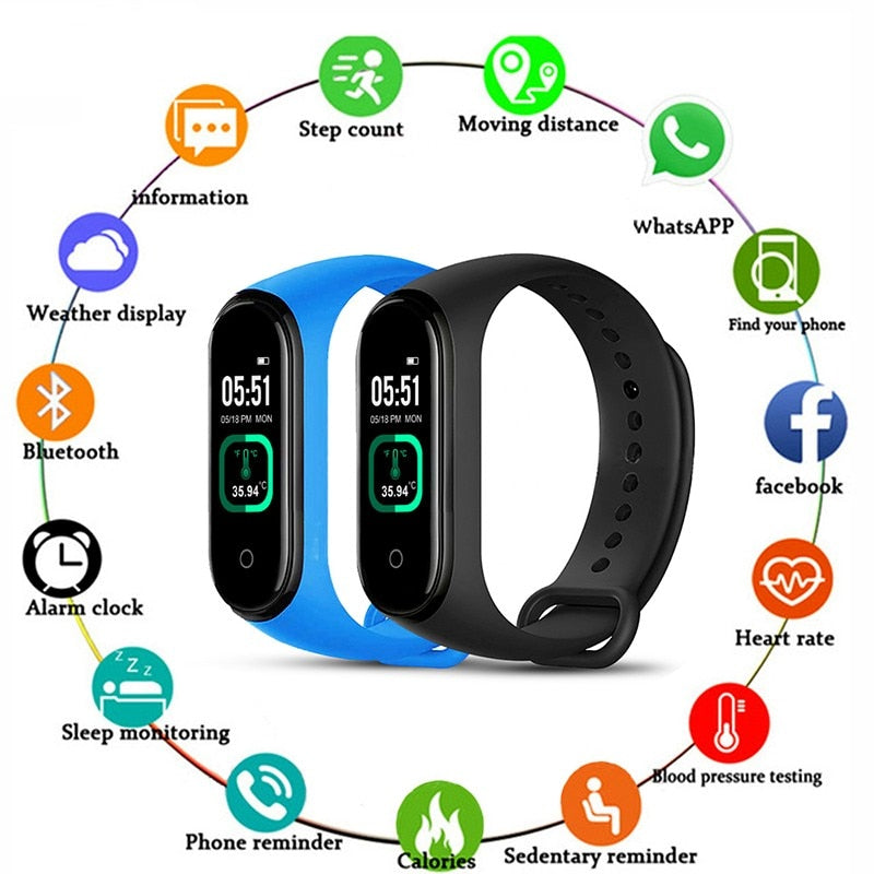M4 Pro Smart Fitness Watch