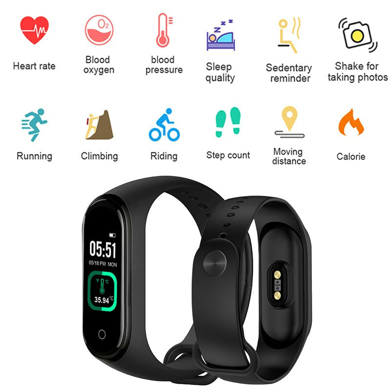 M4 Pro Smart Fitness Watch