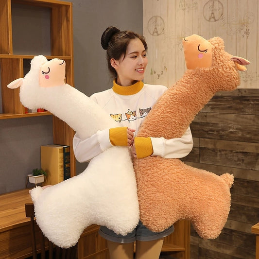 Giant Lovely Alpaca Toy & Pillow - beautyscout